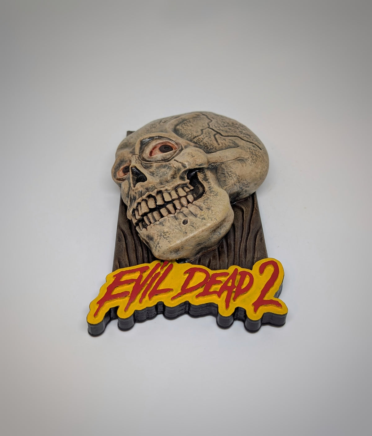 Evil Dead 2 Large Fridge Magnet Hand Painted 3D Resin Sculpture 6.7in (17cm)