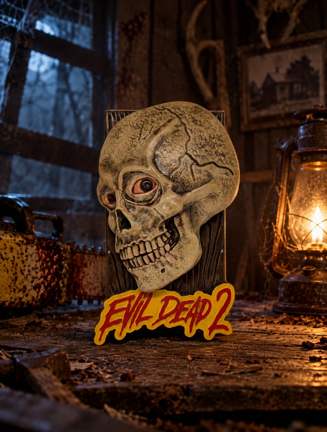 Evil Dead 2 Large Fridge Magnet Hand Painted 3D Resin Sculpture 6.7in (17cm)