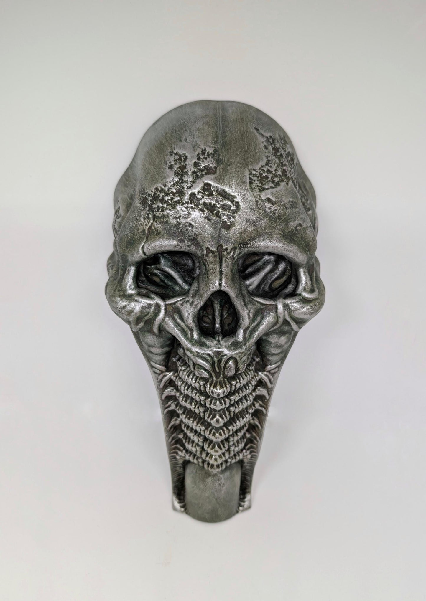 Biomechanical Skull / Wall Sculpture 12.2in (31cm/310mm) 3D Resin Art