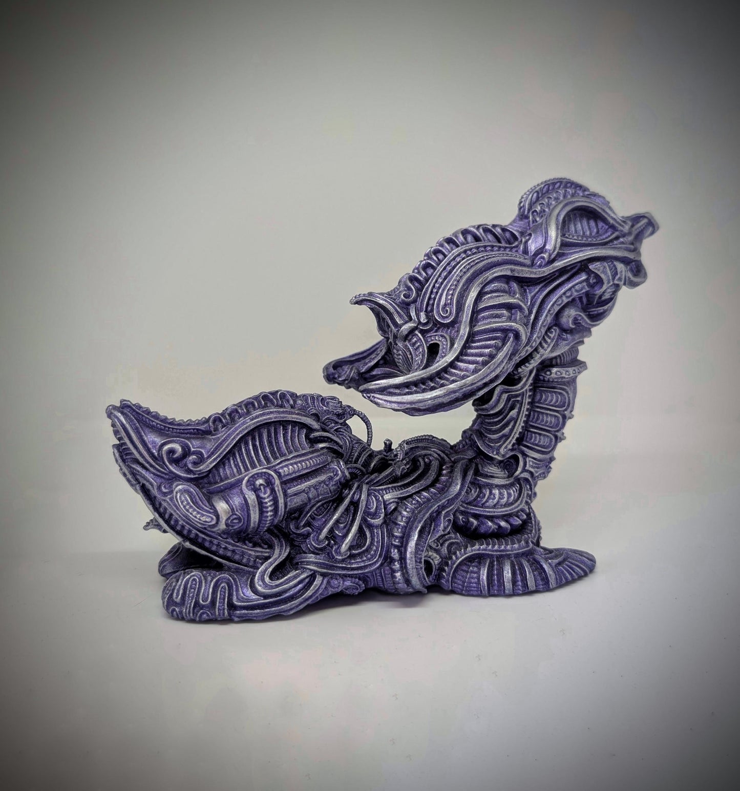 Alien Prometheus Space Jockey by Zane Rogers – 3D Resin Model /Width: 7.9 inches (20 cm /200mm)