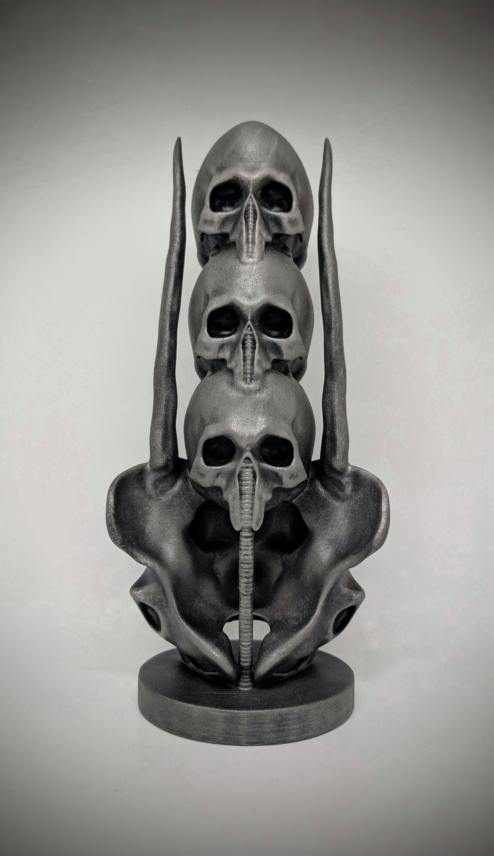 Inspired H.R. Giger - Harkonnen 3D resin Design by Carlito Brigante / 12.6" (32 cm / 320 mm)