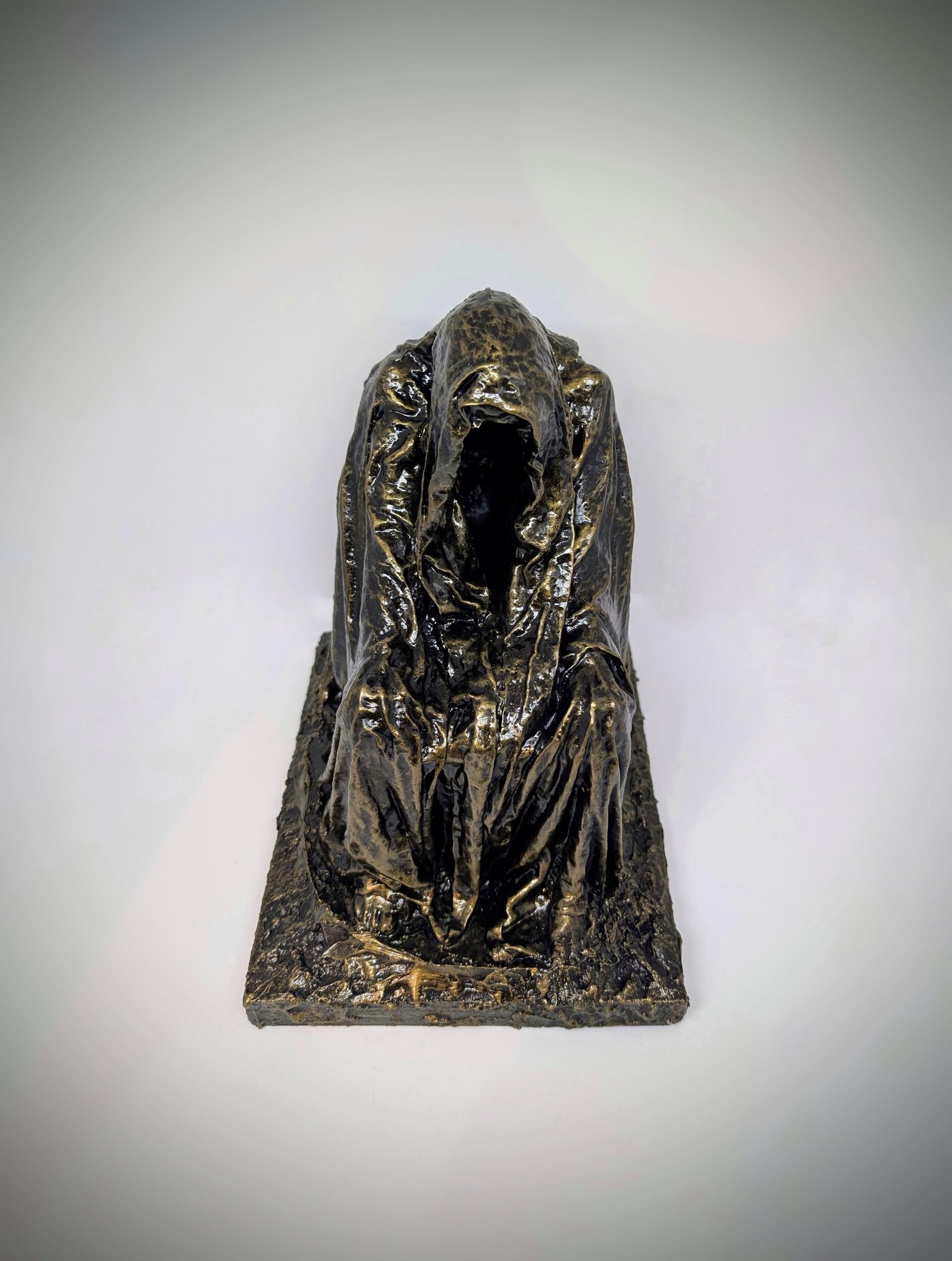 Inspired by Anna Chromy  II Commendatore 3D Resin Sculpture 9.1in (23 cm/230 mm)