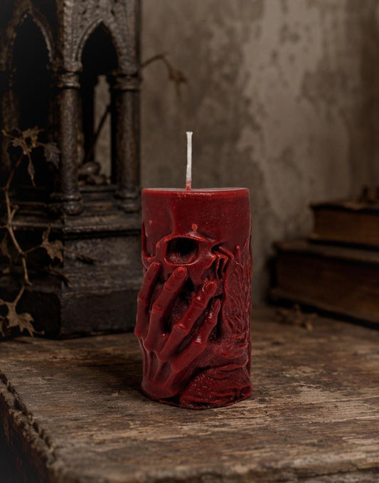 Gothic Skull Handmade Candle Height 3.74in (9.5 cm/95mm) Gothic Home Decor