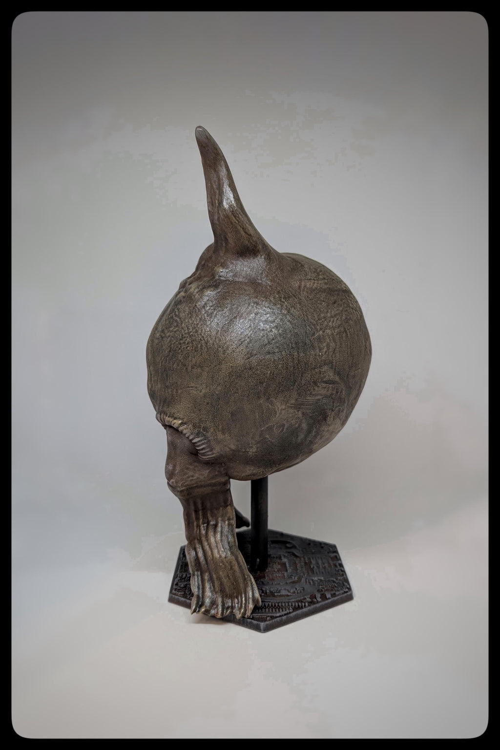 Inspired by H.R. Giger – The Tourist / Height 11.8 in (30 cm) 3D Resin Sculpture