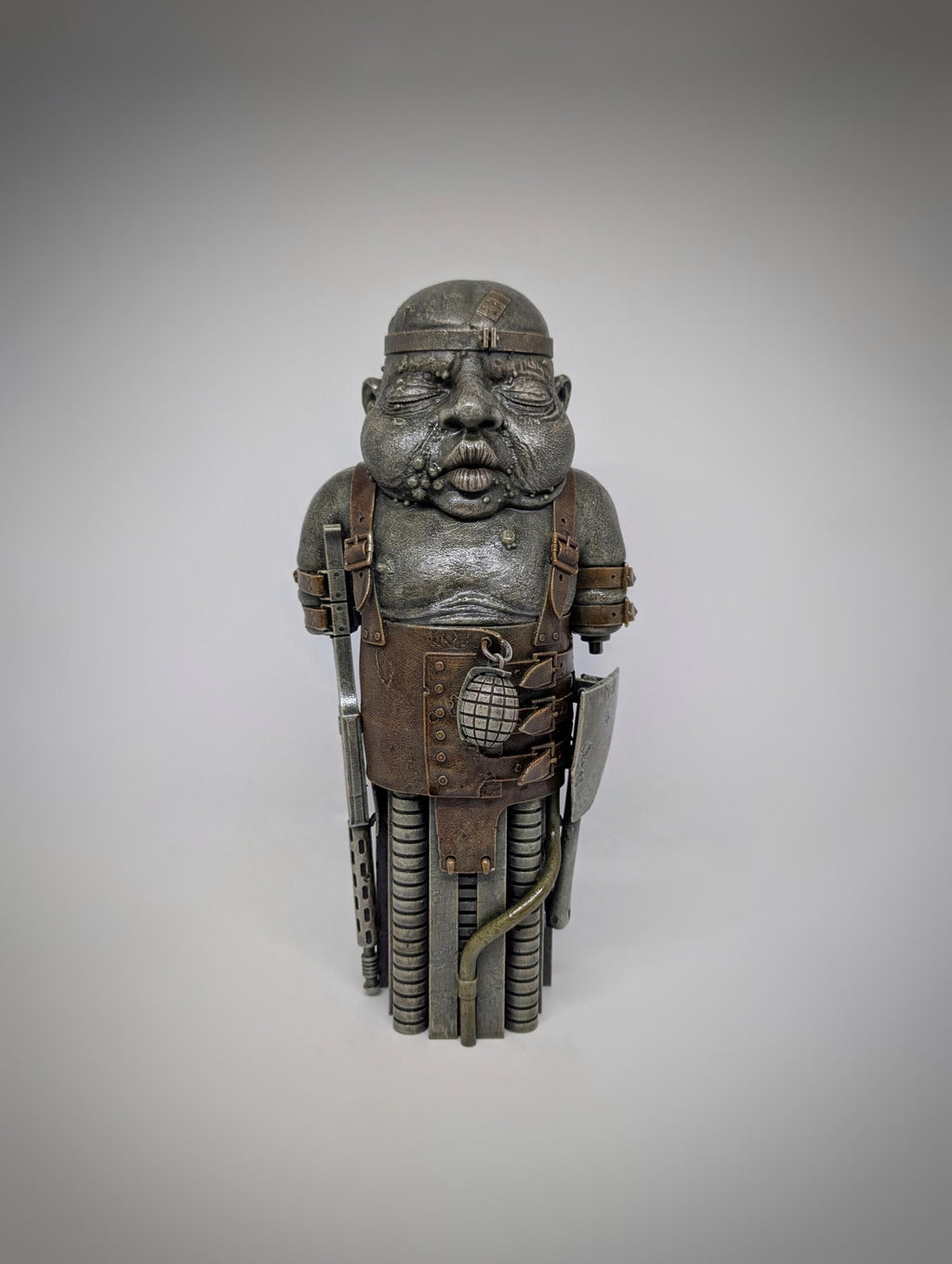Inspired by HR Giger Biomechanoid I Sculpture Statue 11.2in (28.5cm/285mm) 3D Resin
