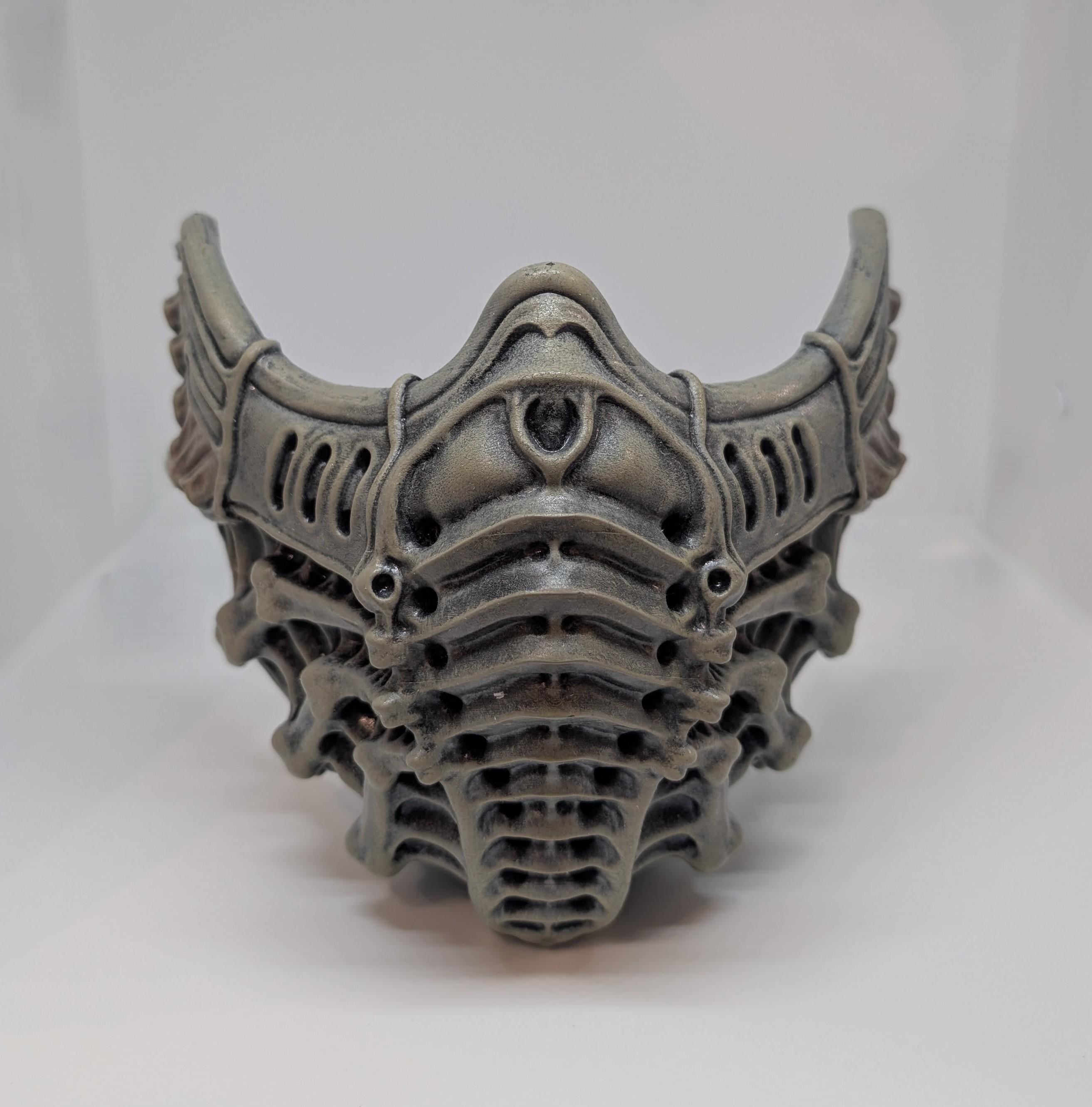 Biomechanical Alien Inspired Mask | 3D Printing Resin | UK Seller | Cosplay