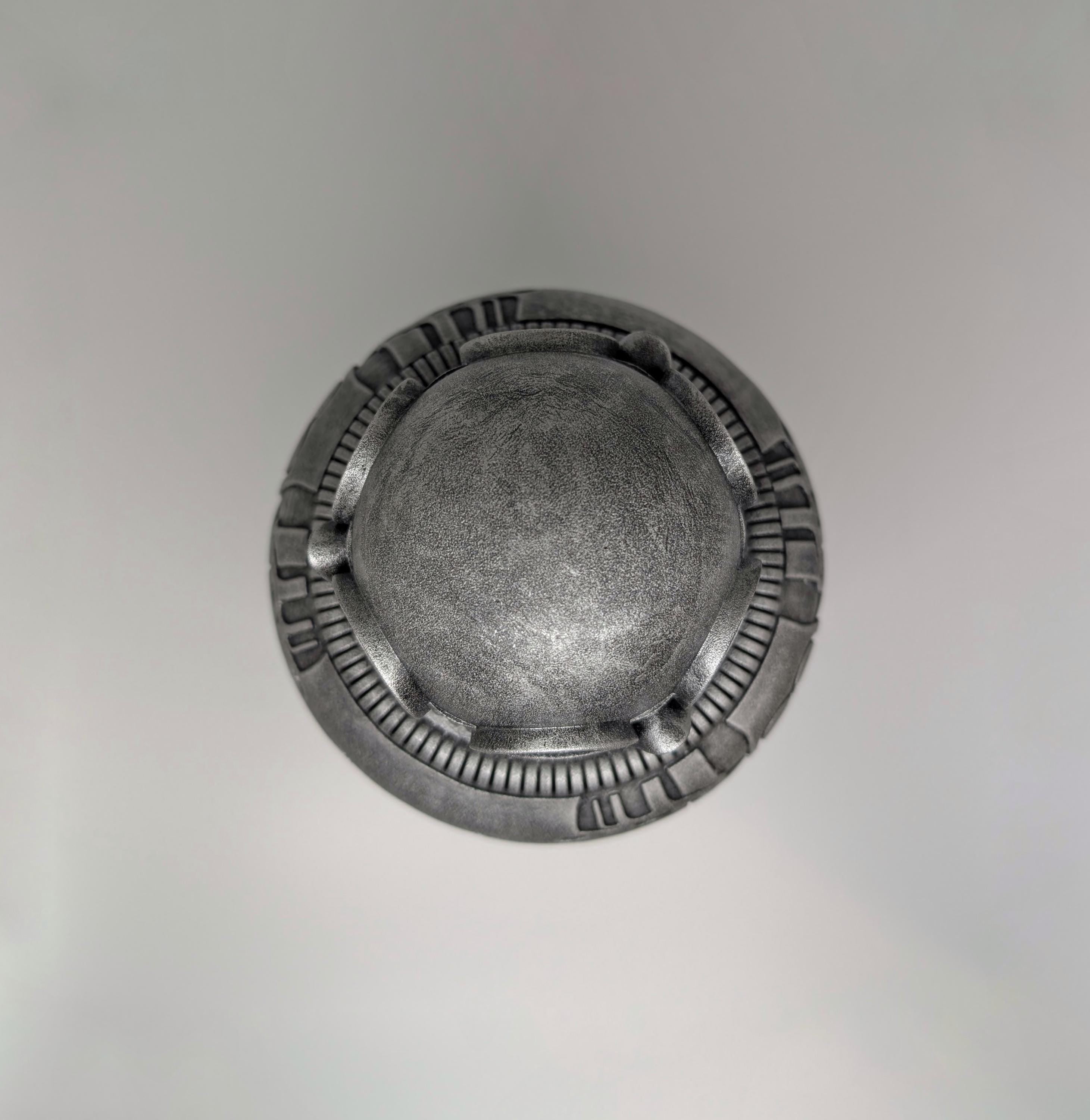 H.R. Giger Inspired Funeral Urn Sculpture 3D Printed Resin 10.2 in (26 cm/260mm)