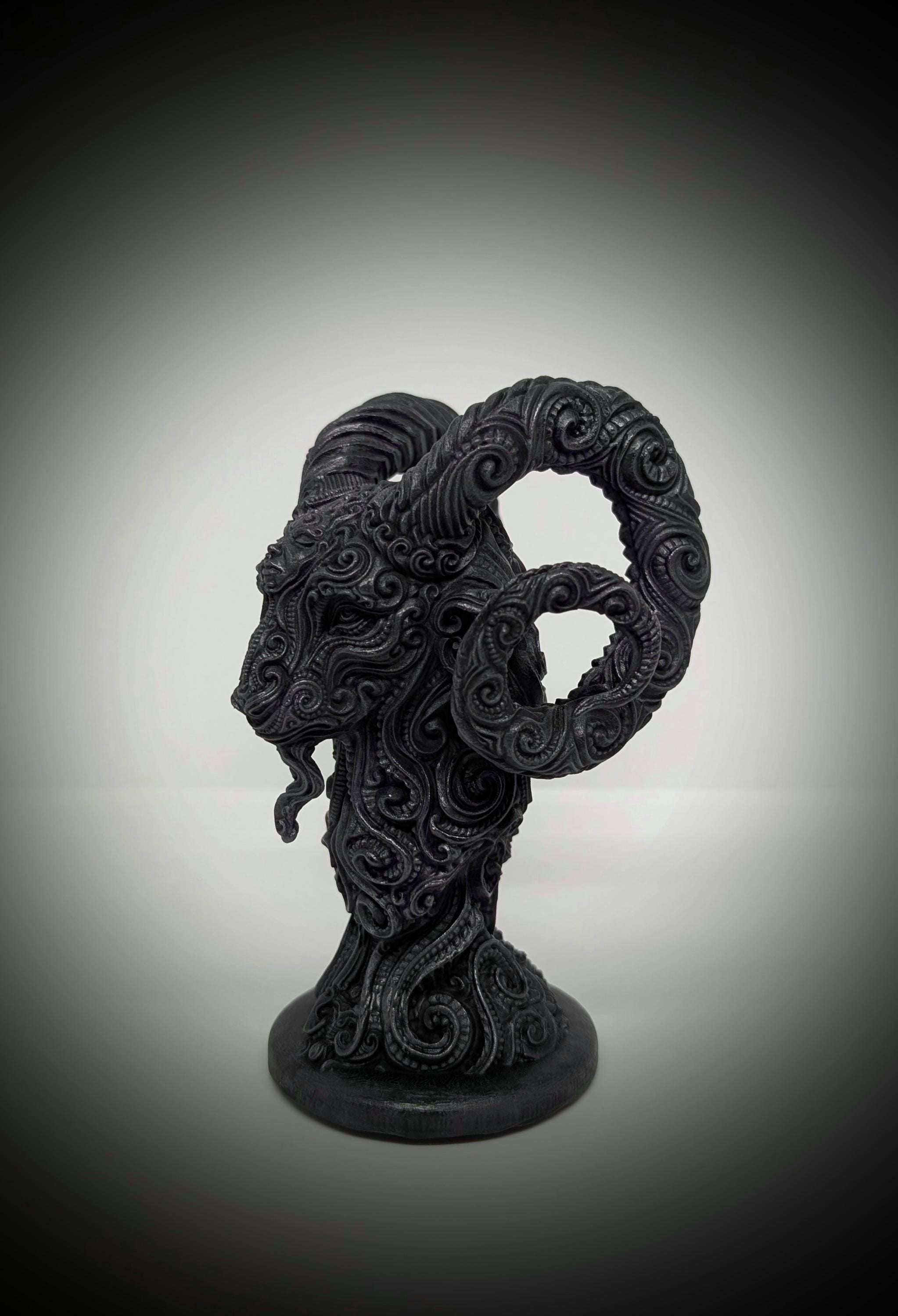 Aries -design Zane Rogers 3D Printing Resin Figurine Height 6.7" (17cm/170mm)