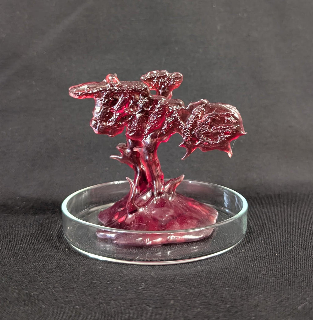 The Thing Blood Test | 3D Printed Resin | Glass Petri Dish | 3.5 in Tall