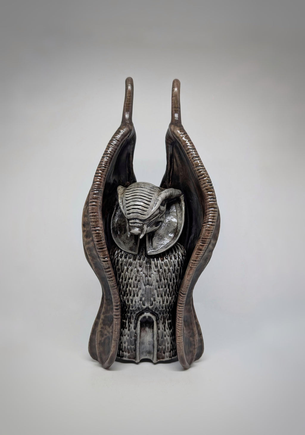 Inspired by H.R. Giger – The Tourist /11.8" (30 cm)  3D Resin Sculpture