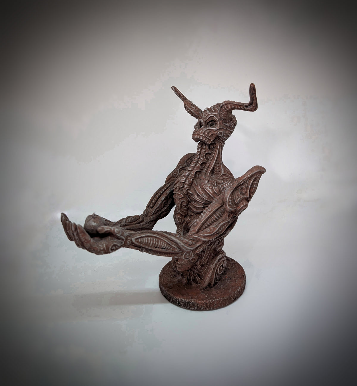 The Gift – Dark Fantasy Figure Hand-Painted Resin Sculpture 9.06 in (23 cm)