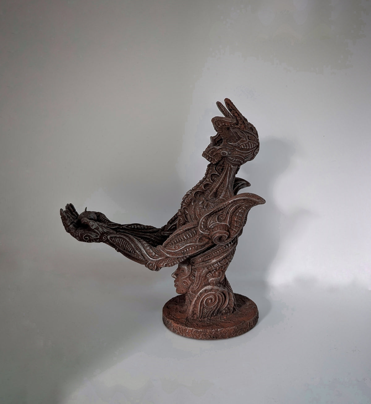 The Gift – Dark Fantasy Figure Hand-Painted Resin Sculpture 9.06 in (23 cm)