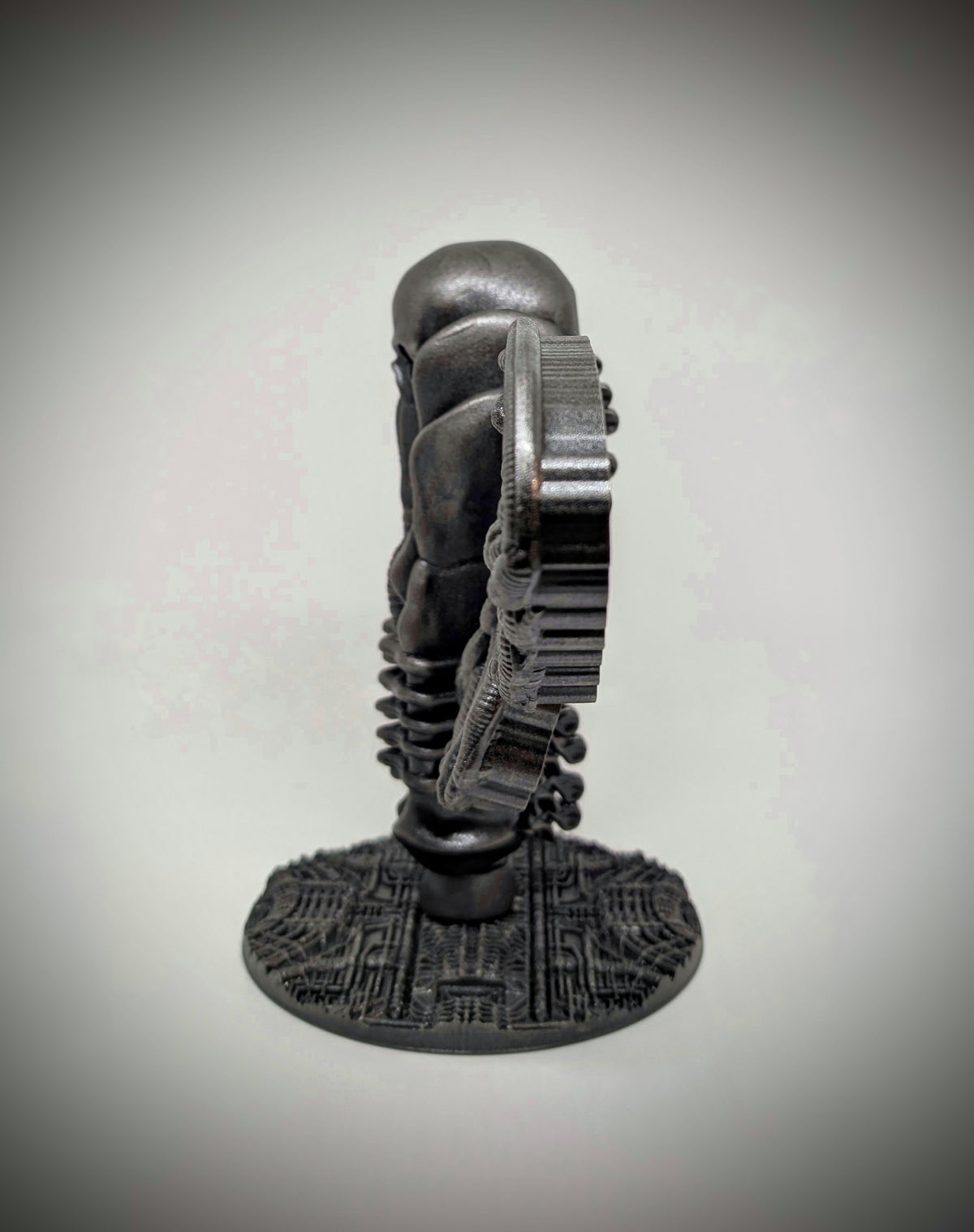 Biomechanical Art – Death Moth Width: 15.3 in (39 cm / 390 mm)