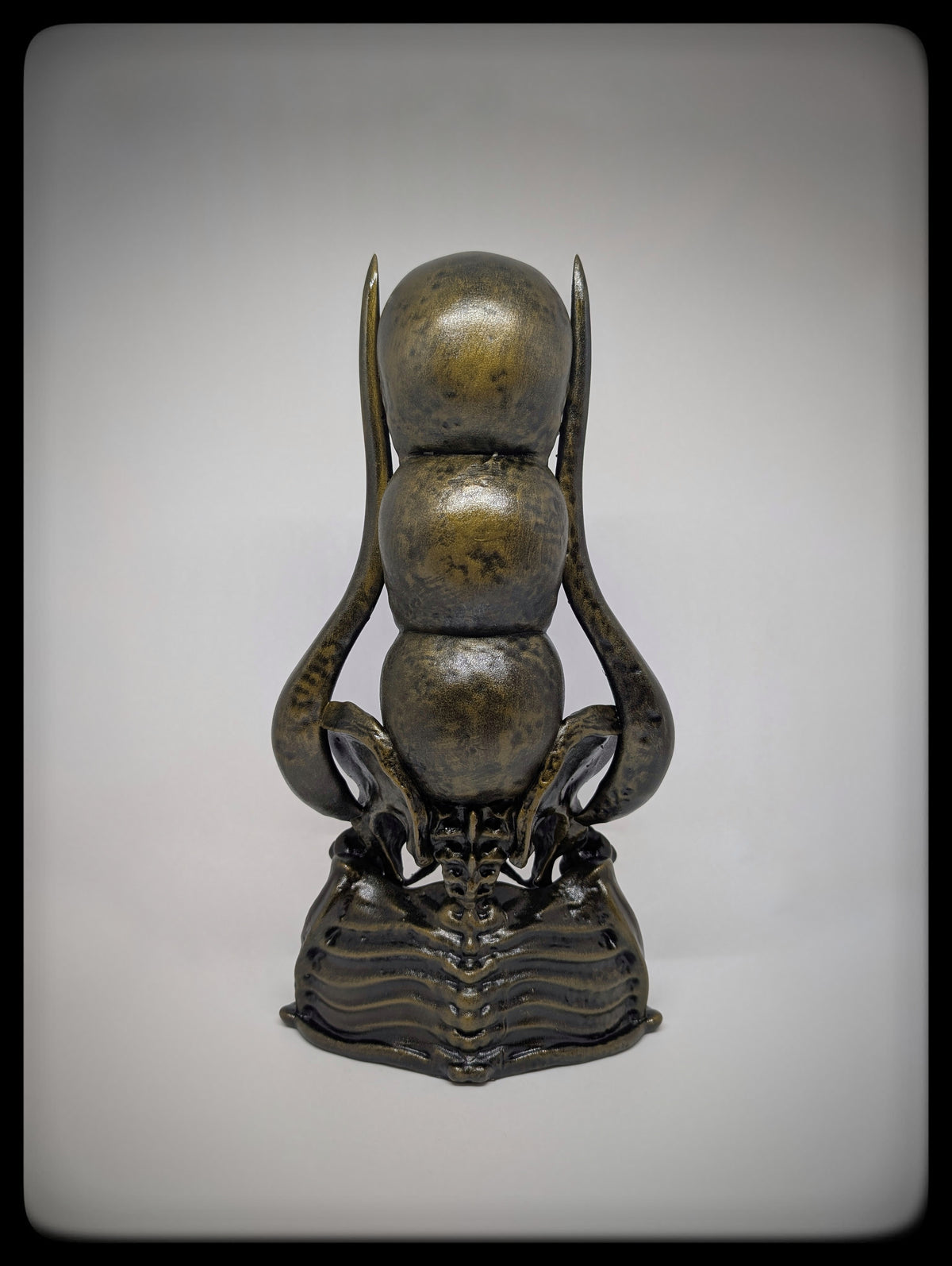 Biomechanical Art - Harkonnen 3D resin ABS like 11.42" (29 cm / 290 mm)