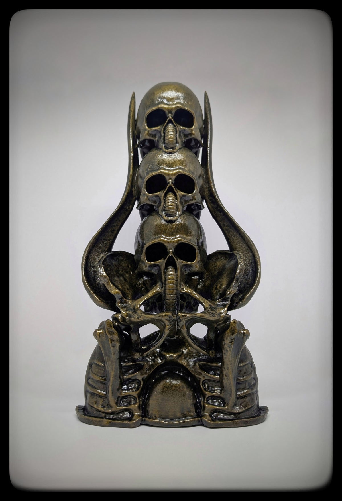 Biomechanical Art - Harkonnen 3D resin ABS like 11.42" (29 cm / 290 mm)