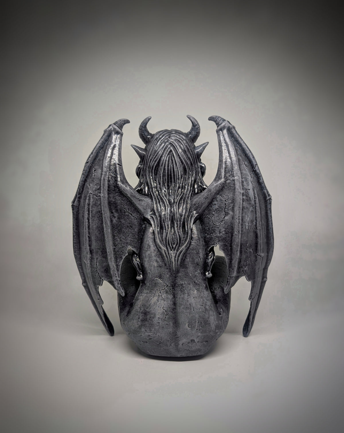 Gargoyle Shelf Decor Resin 3D Sculpture 10.24in (26 cm) Gothic Statue