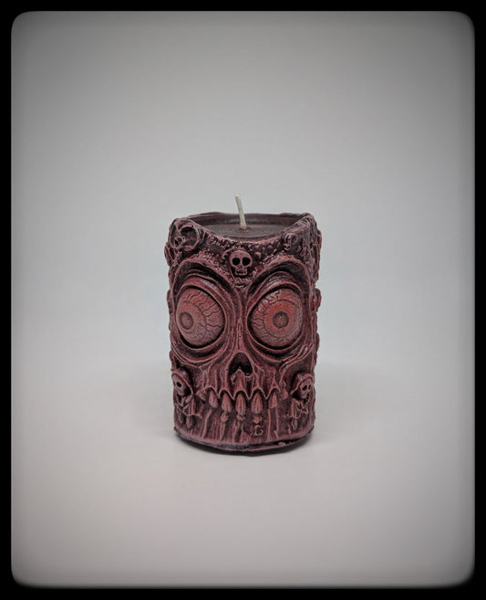 Halloween Scented Candle Handmade 3.35 in (8.5 cm) – Gothic Home Decor