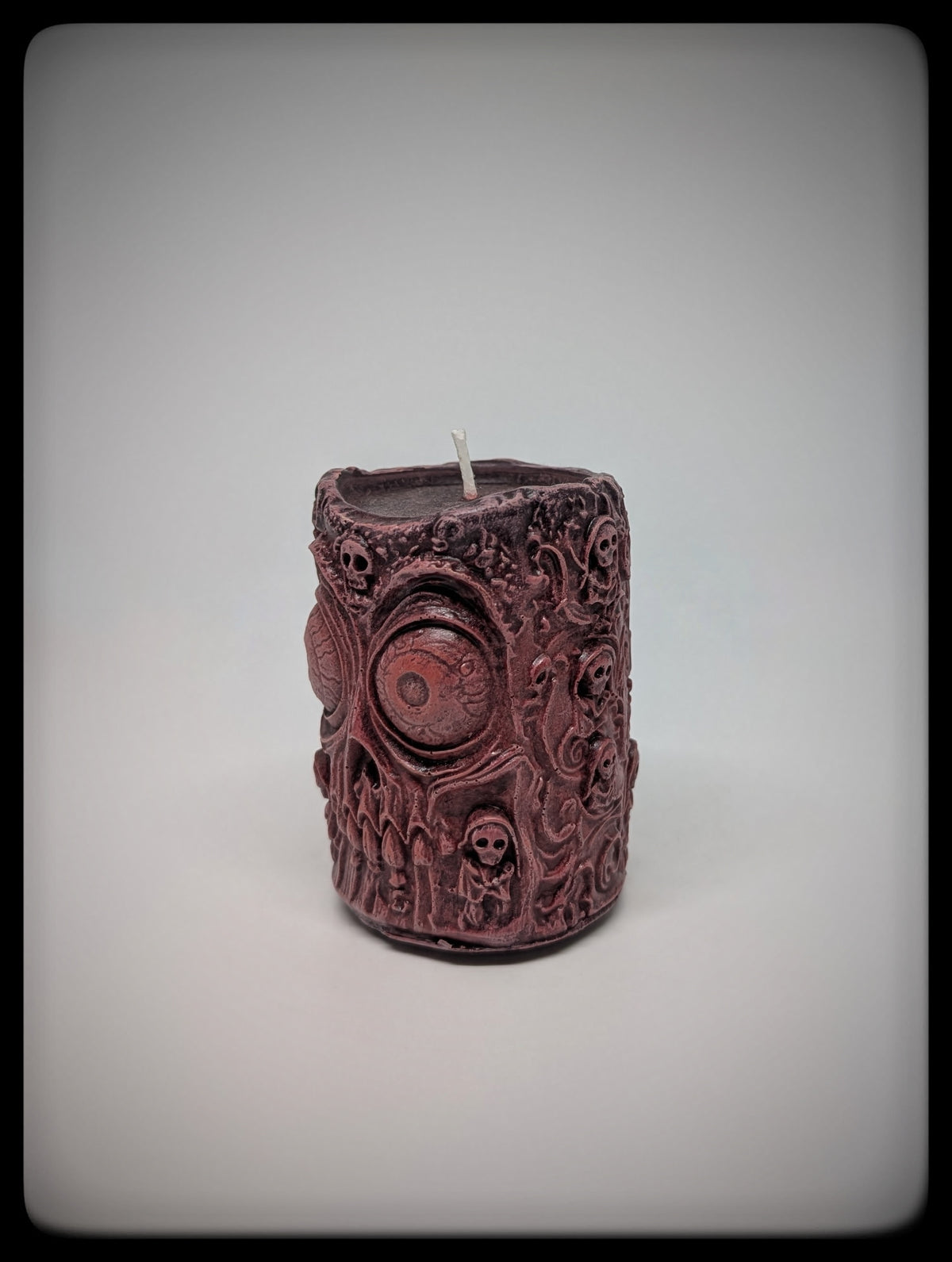 Halloween Scented Candle Handmade 3.35 in (8.5 cm) – Gothic Home Decor
