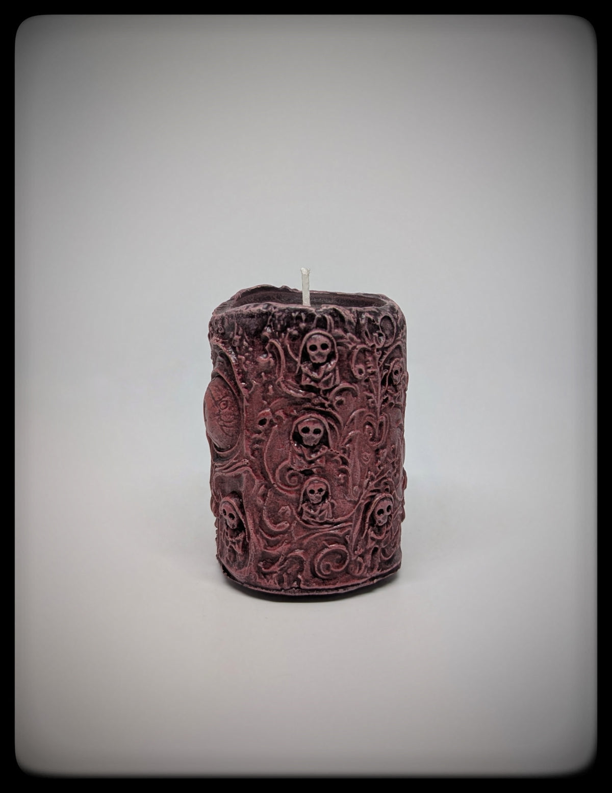 Halloween Scented Candle Handmade 3.35 in (8.5 cm) – Gothic Home Decor