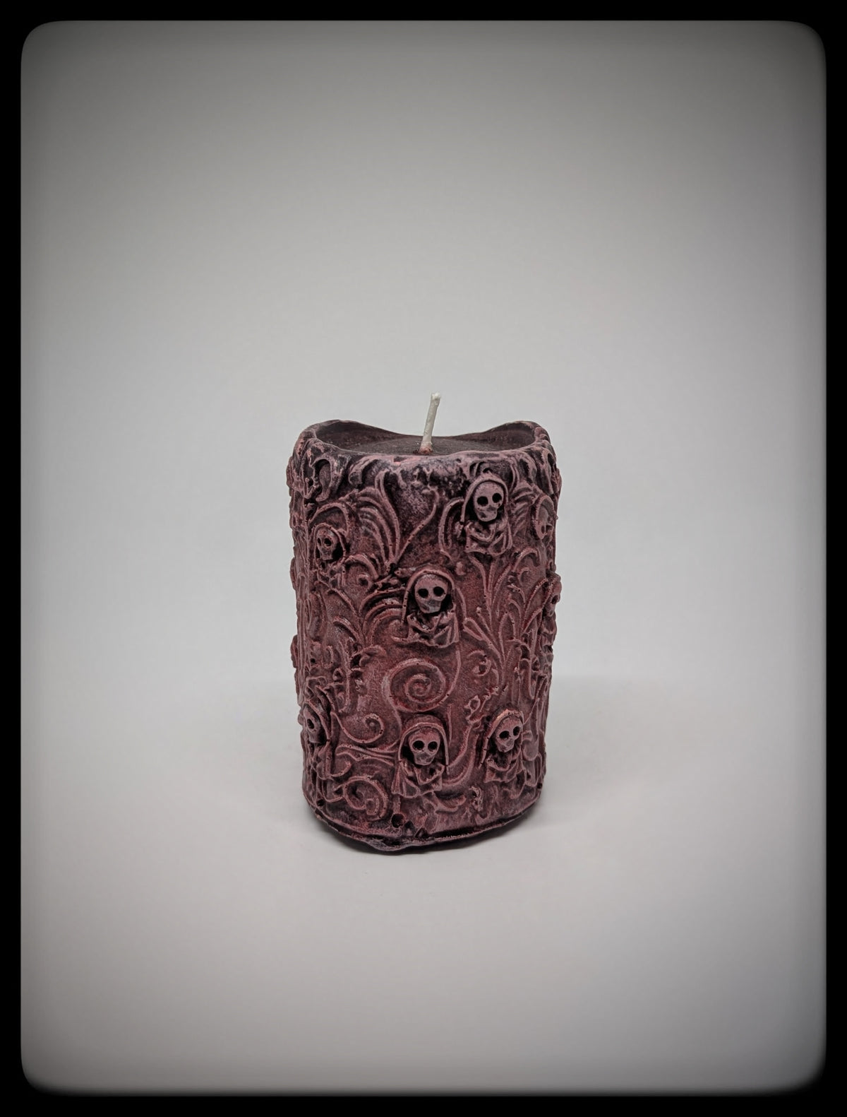 Halloween Scented Candle Handmade 3.35 in (8.5 cm) – Gothic Home Decor