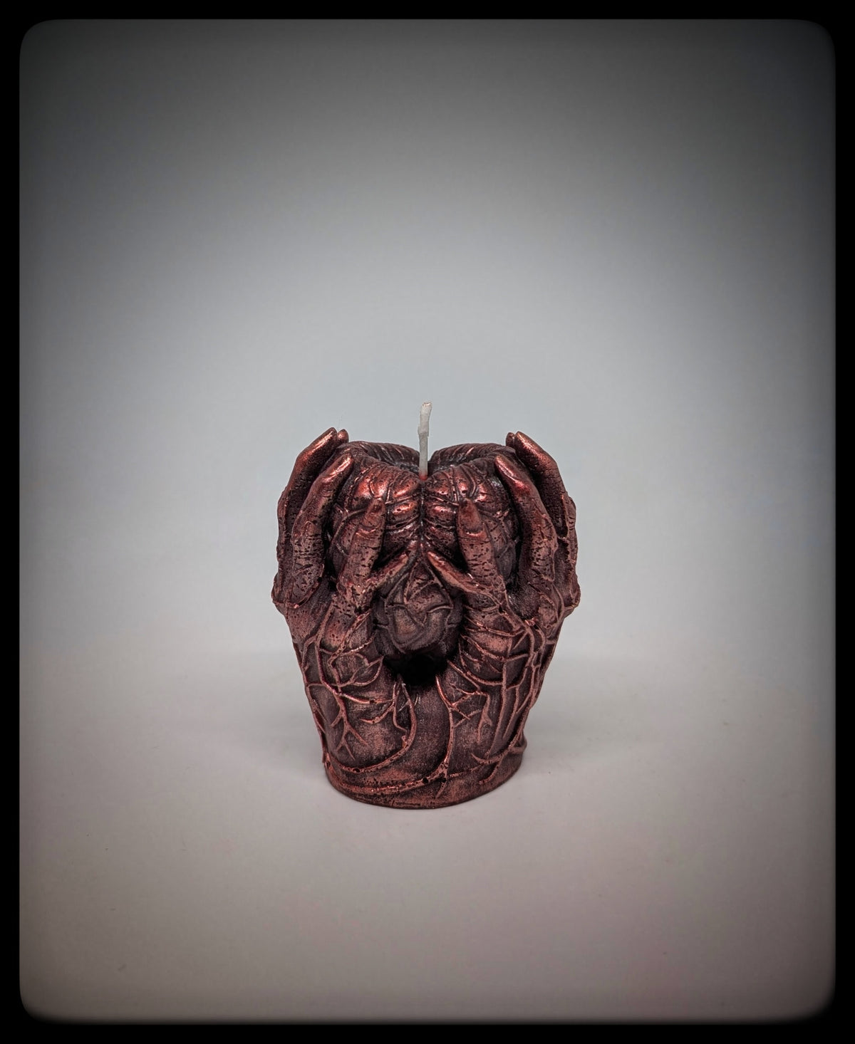 Gothic Heart - Scented Candle Handmade 3.15" (8 cm) Gothic Decor