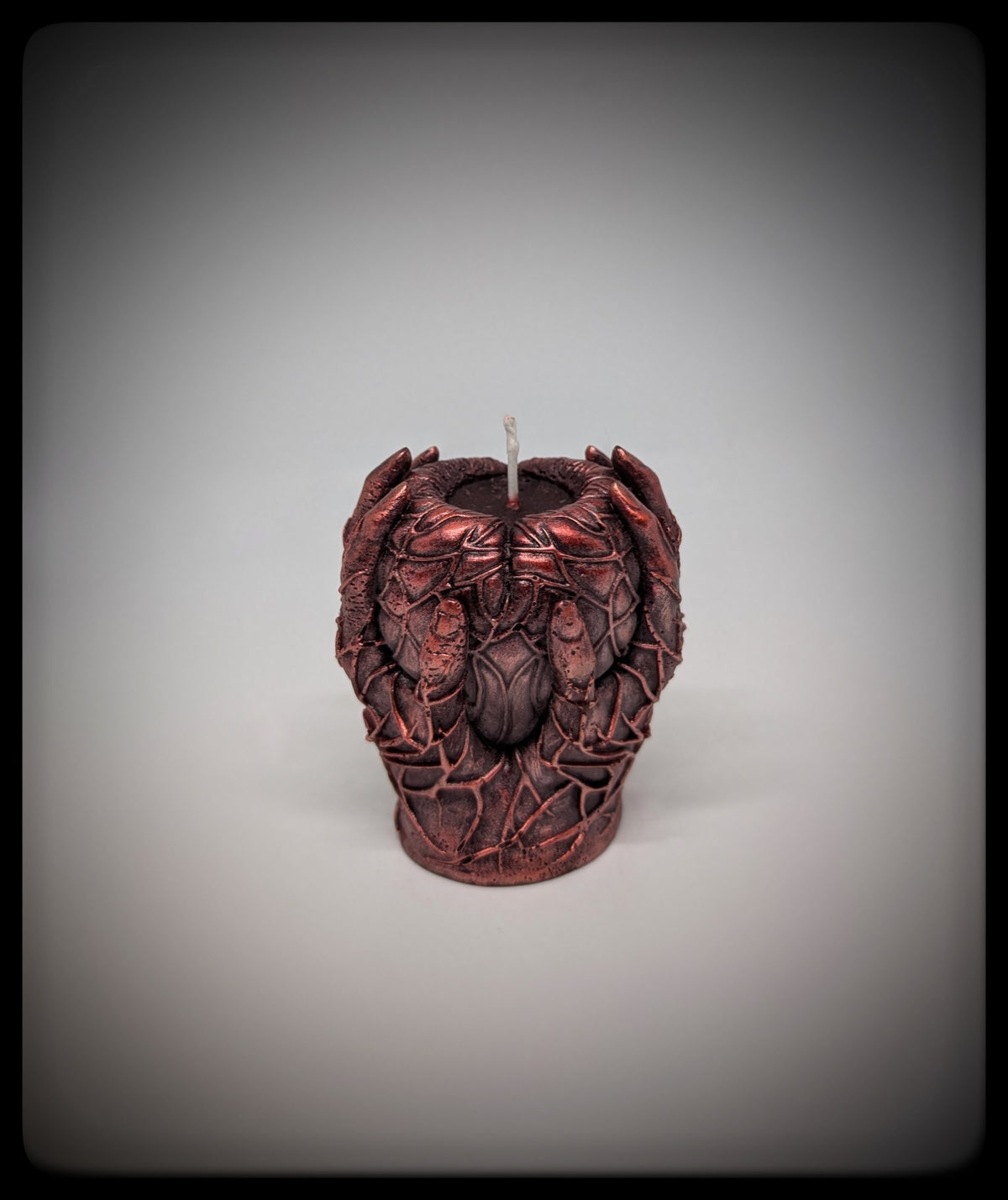 Gothic Heart - Scented Candle Handmade 3.15" (8 cm) Gothic Decor