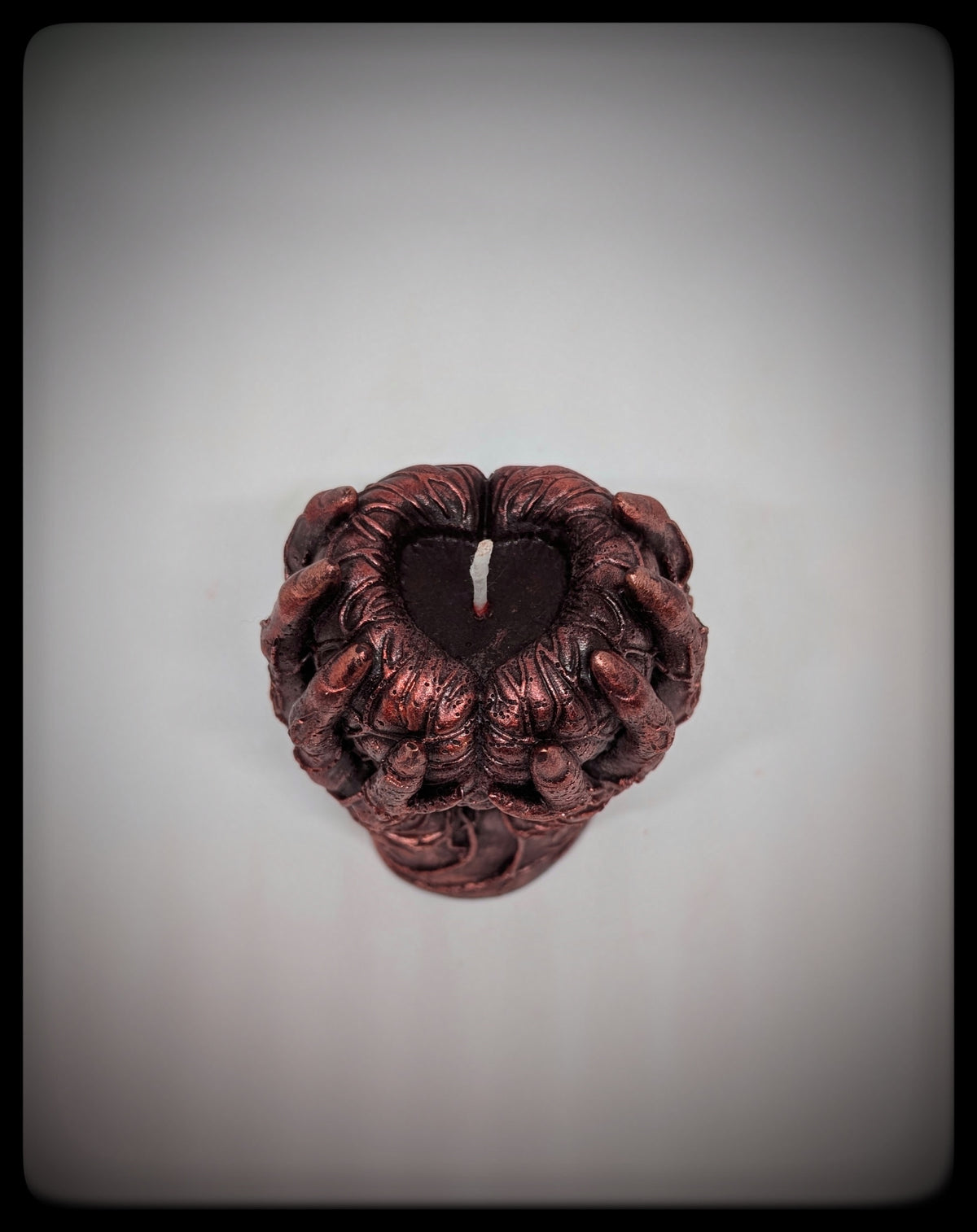 Gothic Heart - Scented Candle Handmade 3.15" (8 cm) Gothic Decor