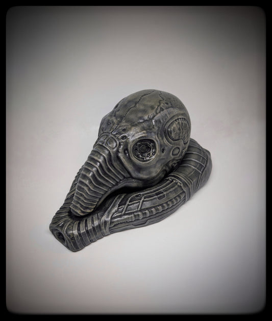 Alien Prometheus Engineer / Space Jockey Helmet – 3D Resin Sculpture 11 in (28 cm)