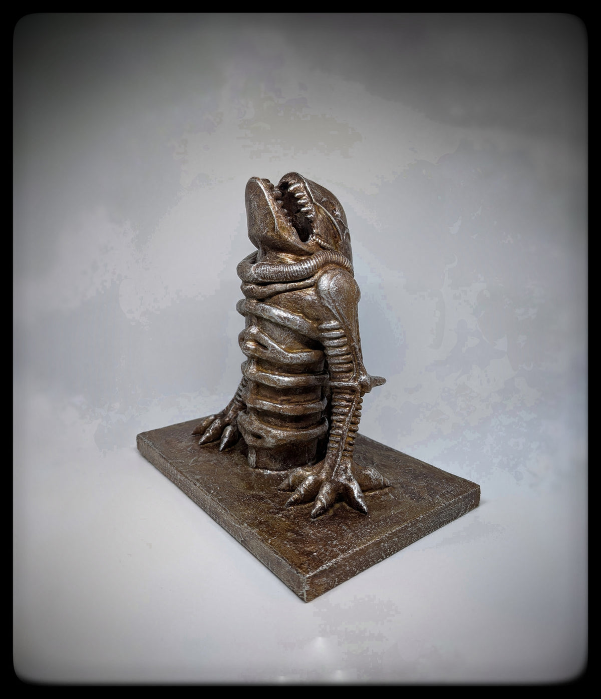 The Alien Gargoyle of Paisley Abbey Resin Sculpture 10.4 in (26.5 cm)