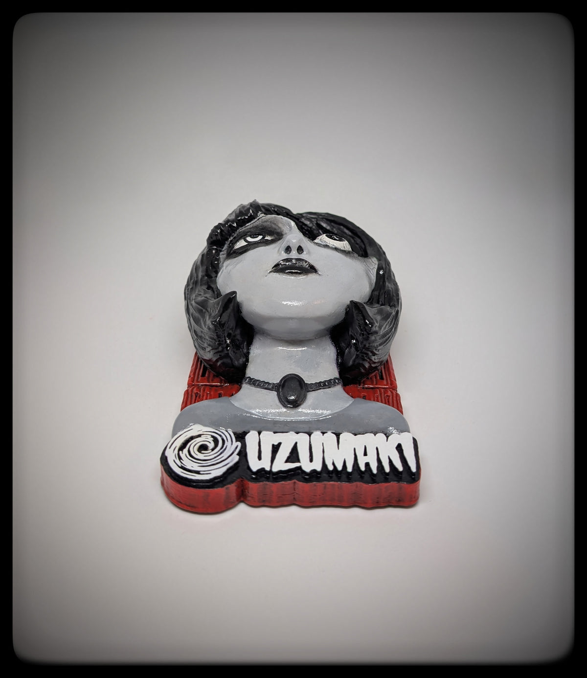 Inspired by Uzumaki Magnet 6.9 in (17.5 cm) 3D Resin Sculpture