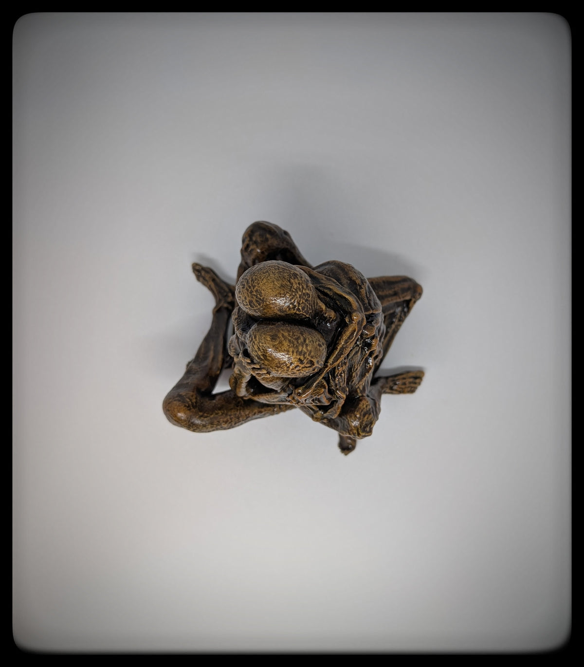 Inspired by Z.B. – The Embrace – 3D Resin Sculpture Height 5.9 in (15 cm)