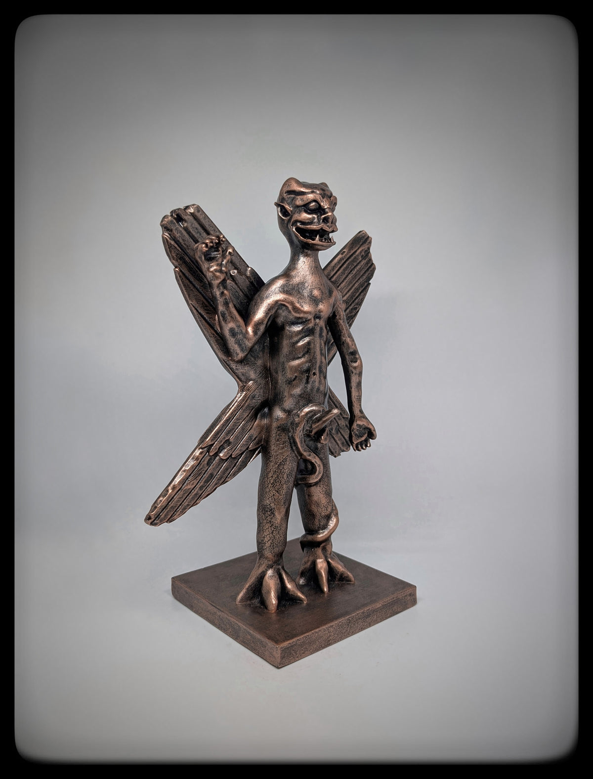 Pazuzu Statue 11.2" (28.5 cm) Hand Painted Resin Inspired by The Exorcist