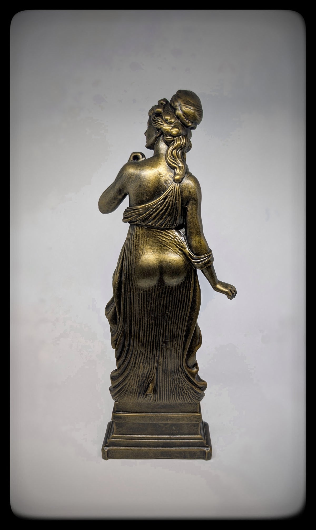 Greek Mythology Aphrodite Hand-Painted Resin Statue 14.8" (37.5 cm) Tall