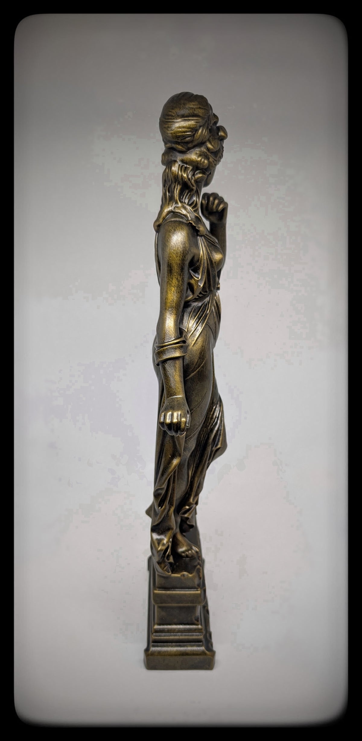 Greek Mythology Aphrodite Hand-Painted Resin Statue 14.8" (37.5 cm) Tall