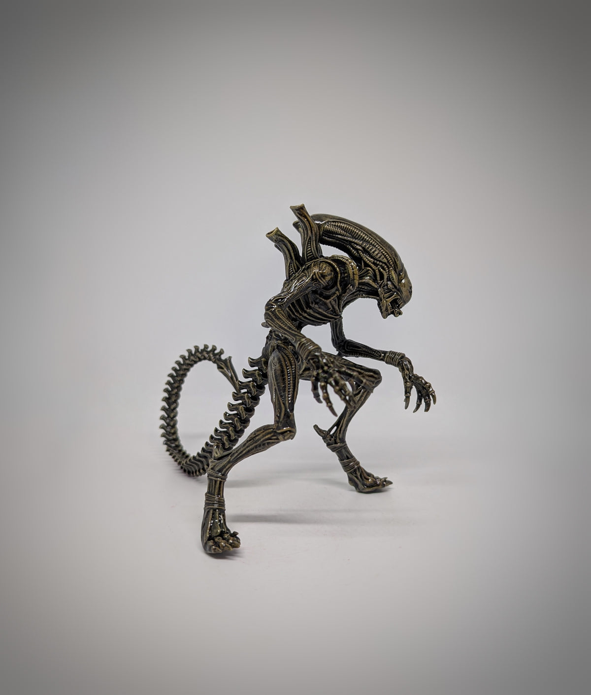 Alien Xenomorph 5.9" (15 cm) 3D Resin Figurine Biomechanical Dark Art