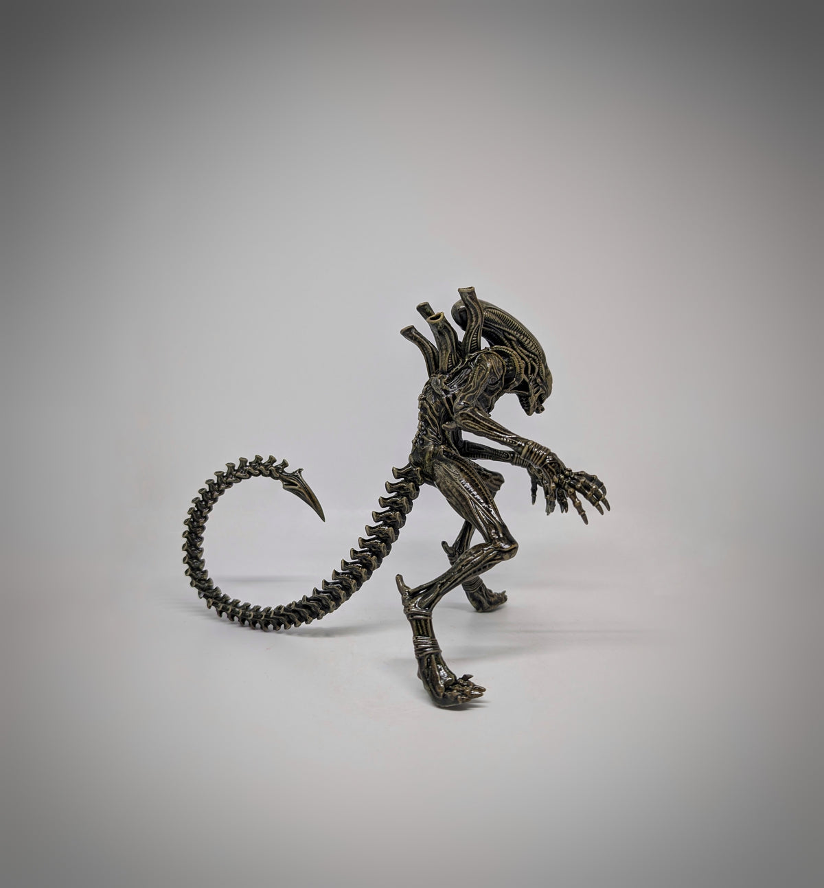 Alien Xenomorph 5.9" (15 cm) 3D Resin Figurine Biomechanical Dark Art