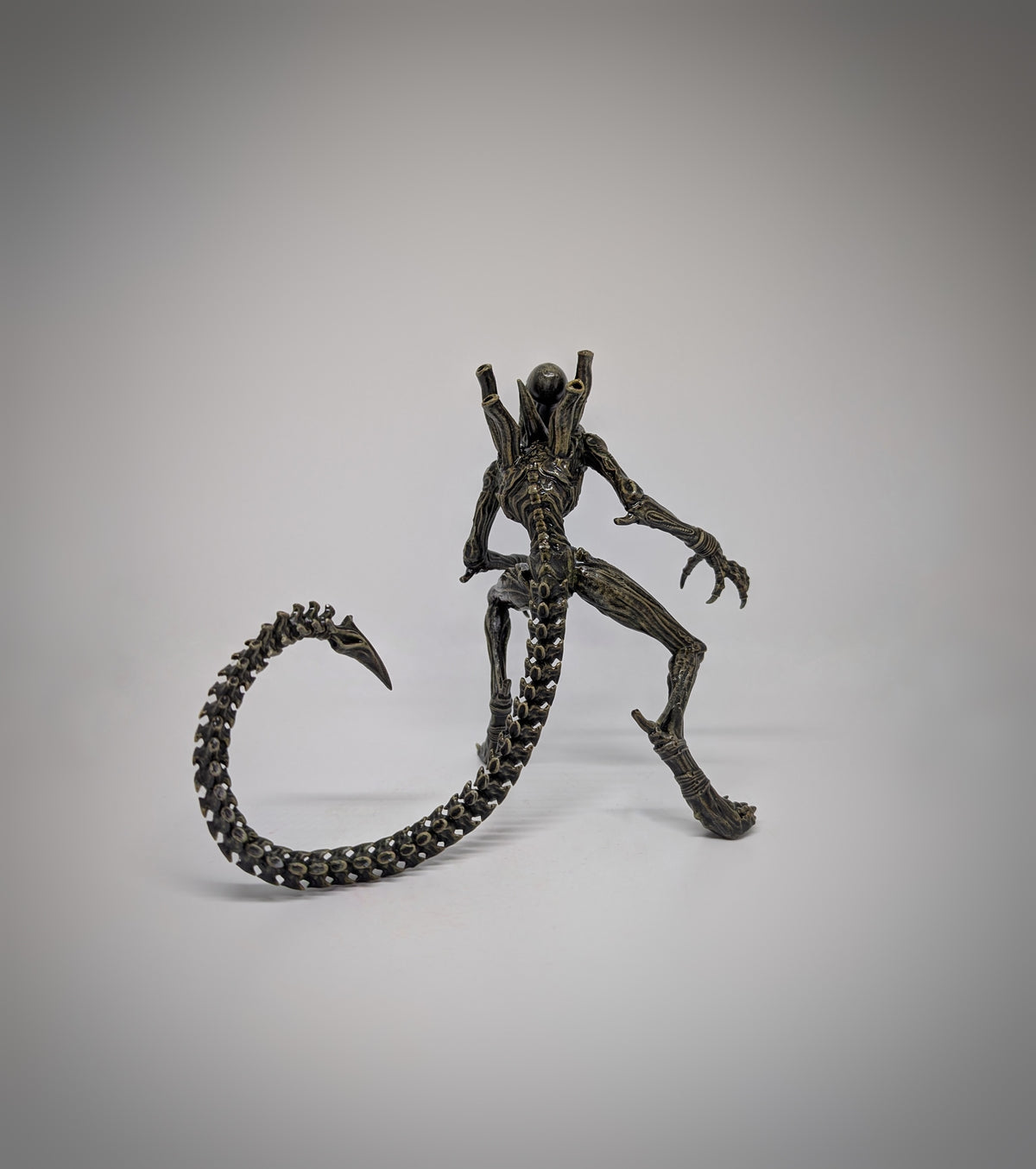 Alien Xenomorph 5.9" (15 cm) 3D Resin Figurine Biomechanical Dark Art