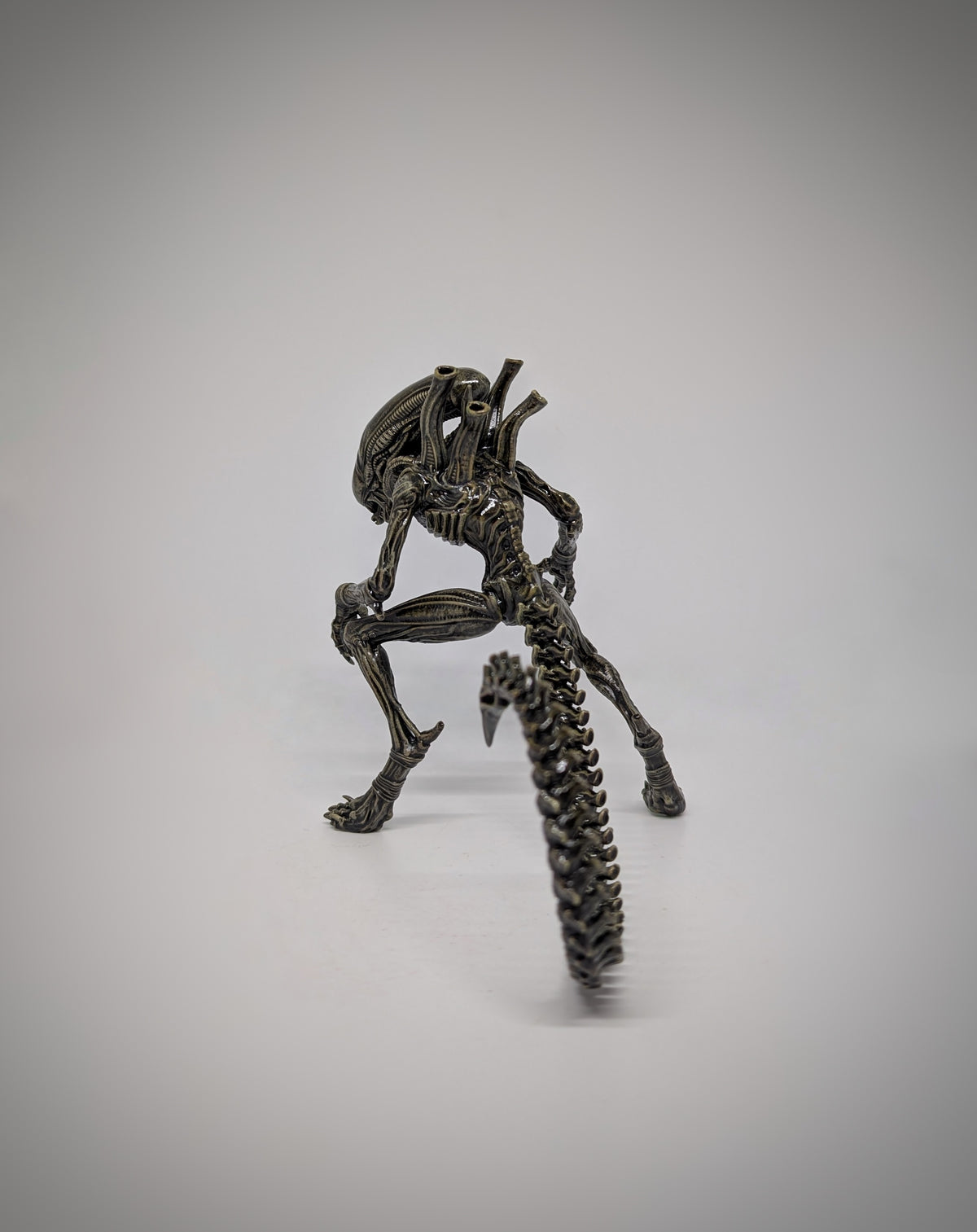 Alien Xenomorph 5.9" (15 cm) 3D Resin Figurine Biomechanical Dark Art