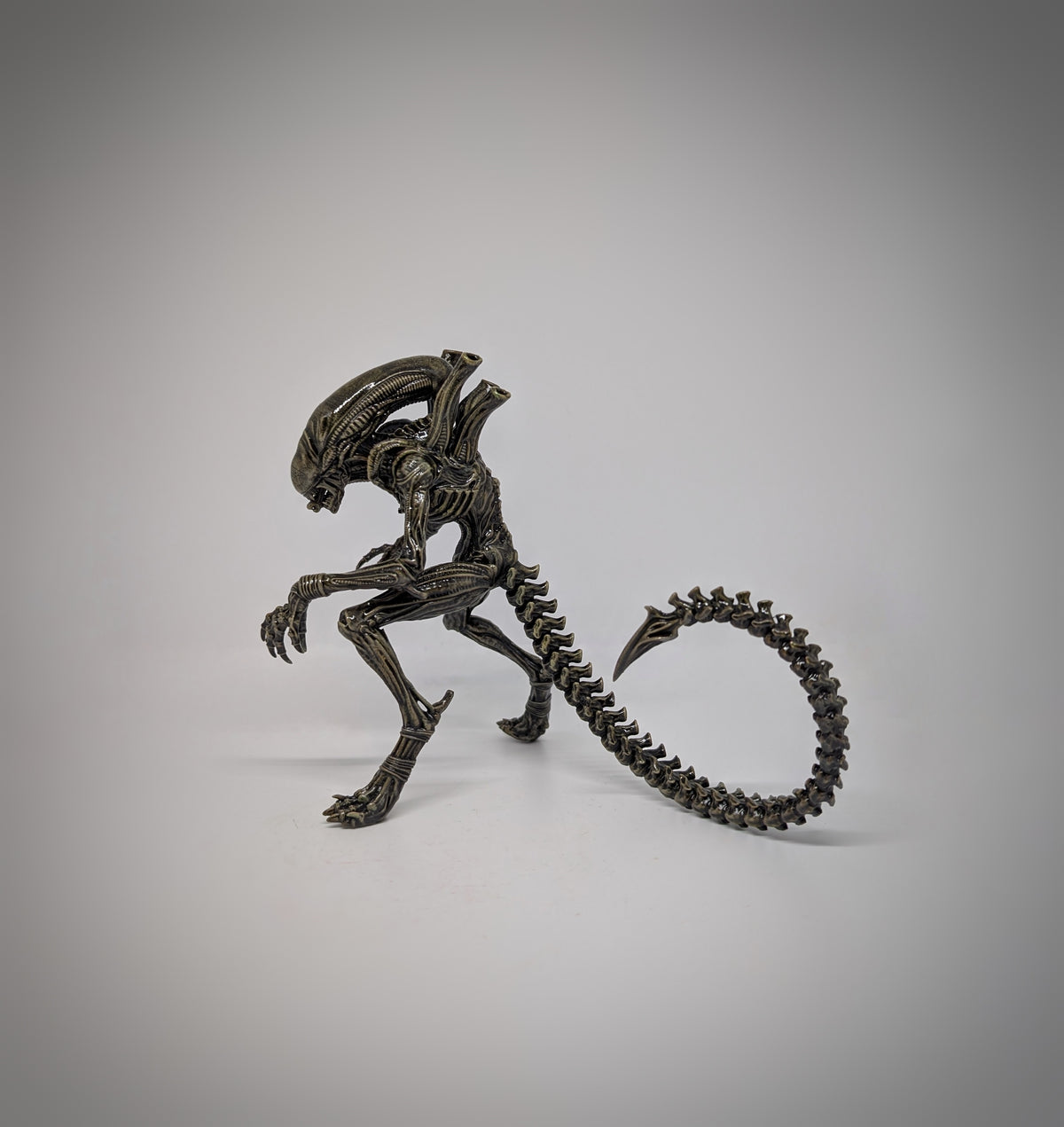 Alien Xenomorph 5.9" (15 cm) 3D Resin Figurine Biomechanical Dark Art