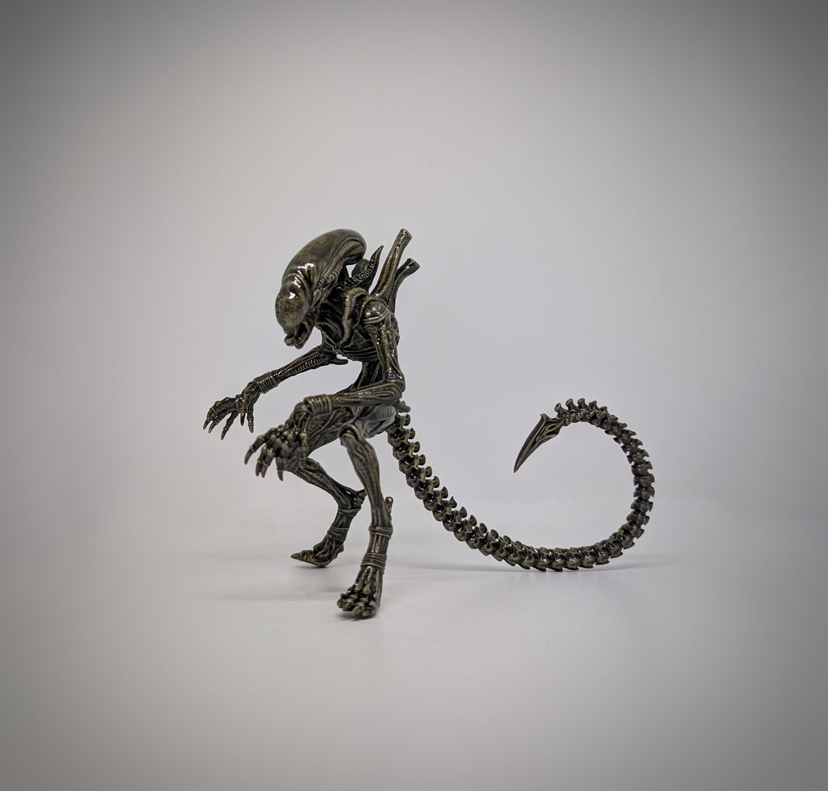 Alien Xenomorph 5.9" (15 cm) 3D Resin Figurine Biomechanical Dark Art
