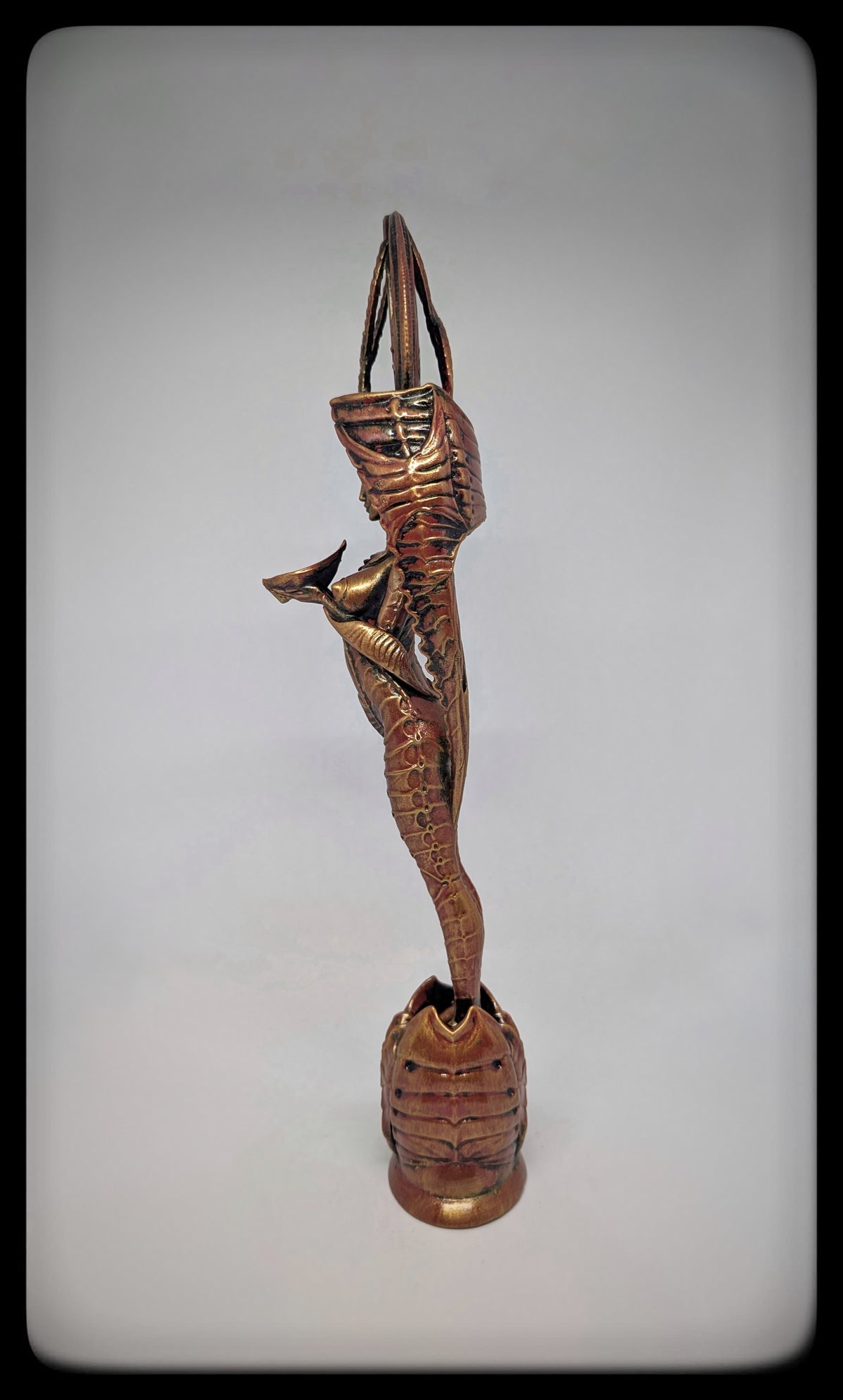 Goddess Statue Dark Art Occult Resin Sculpture Hand-Painted 13.78" (35 cm)