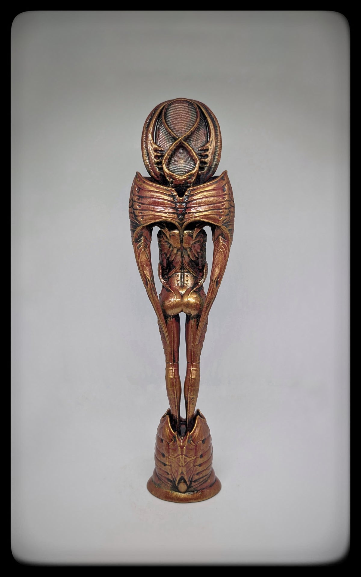 Goddess Statue Dark Art Occult Resin Sculpture Hand-Painted 13.78" (35 cm)