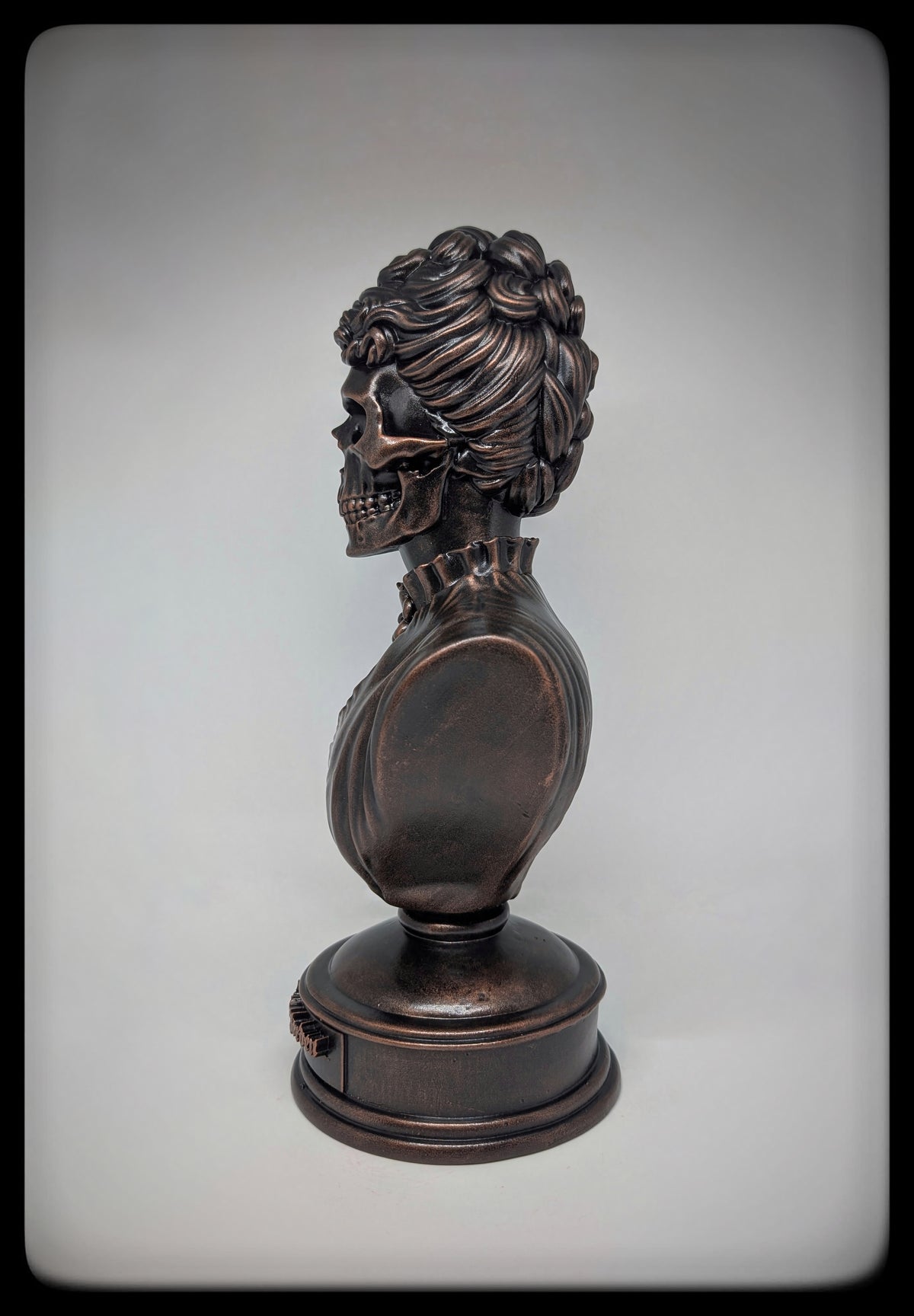 Lizzie Andrew Borden 3D Resin Sculpture Hand Painted 13.4" (34 cm) Tall Dark Art