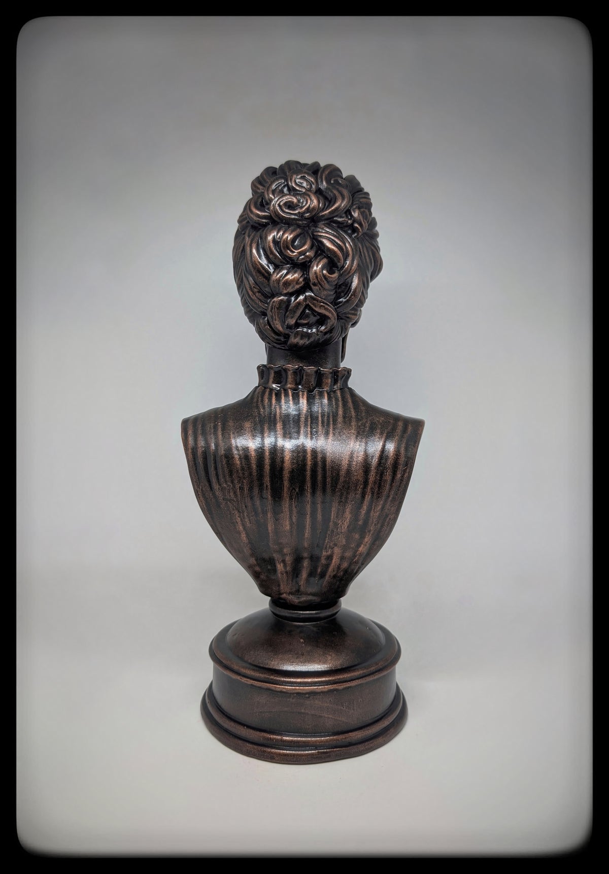 Lizzie Andrew Borden 3D Resin Sculpture Hand Painted 13.4" (34 cm) Tall Dark Art