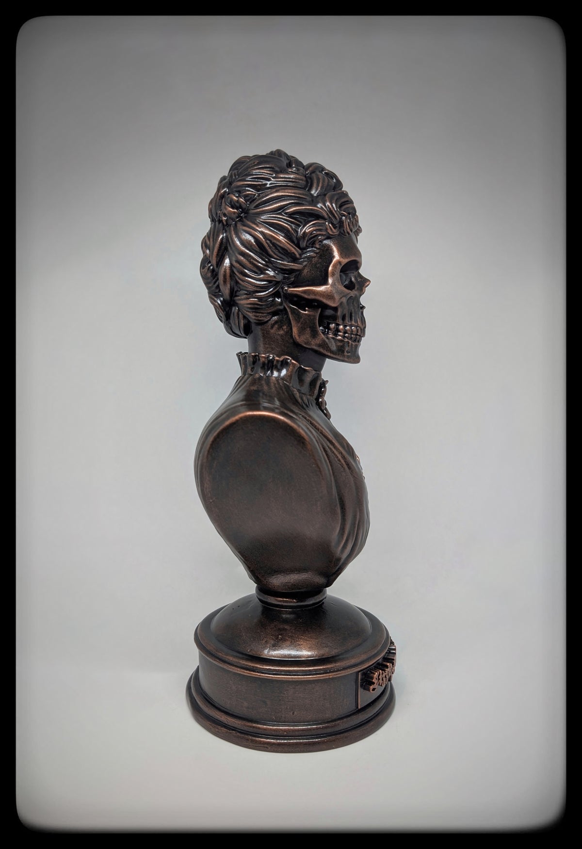 Lizzie Andrew Borden 3D Resin Sculpture Hand Painted 13.4" (34 cm) Tall Dark Art