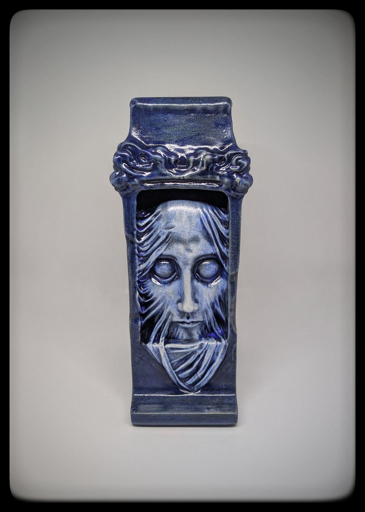Inspired by Zdzisław Beksiński 3D Resin Sculpture Hand-Painted 10.6" (27 cm) Dark Art