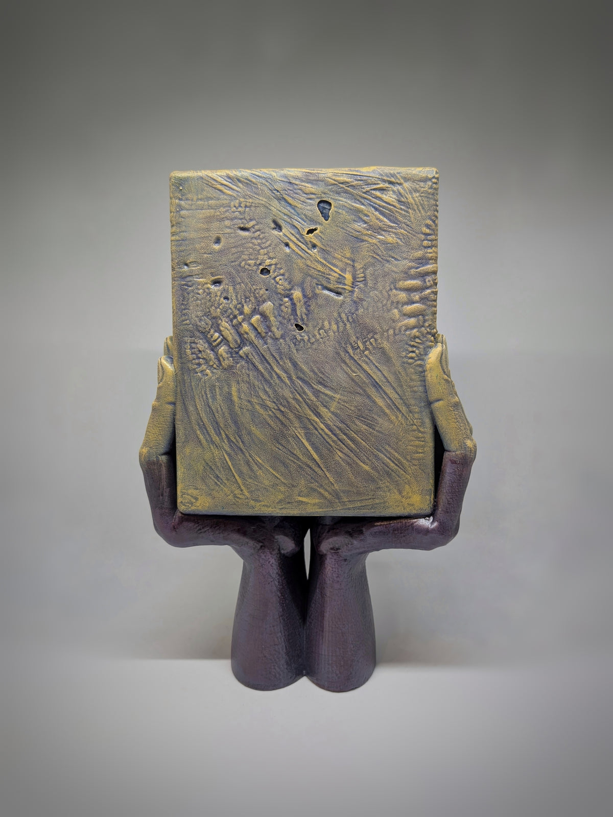 Inspired by Zdzisław Beksiński 3D Resin Sculpture Hand-Painted 10.8" (27.5 cm)