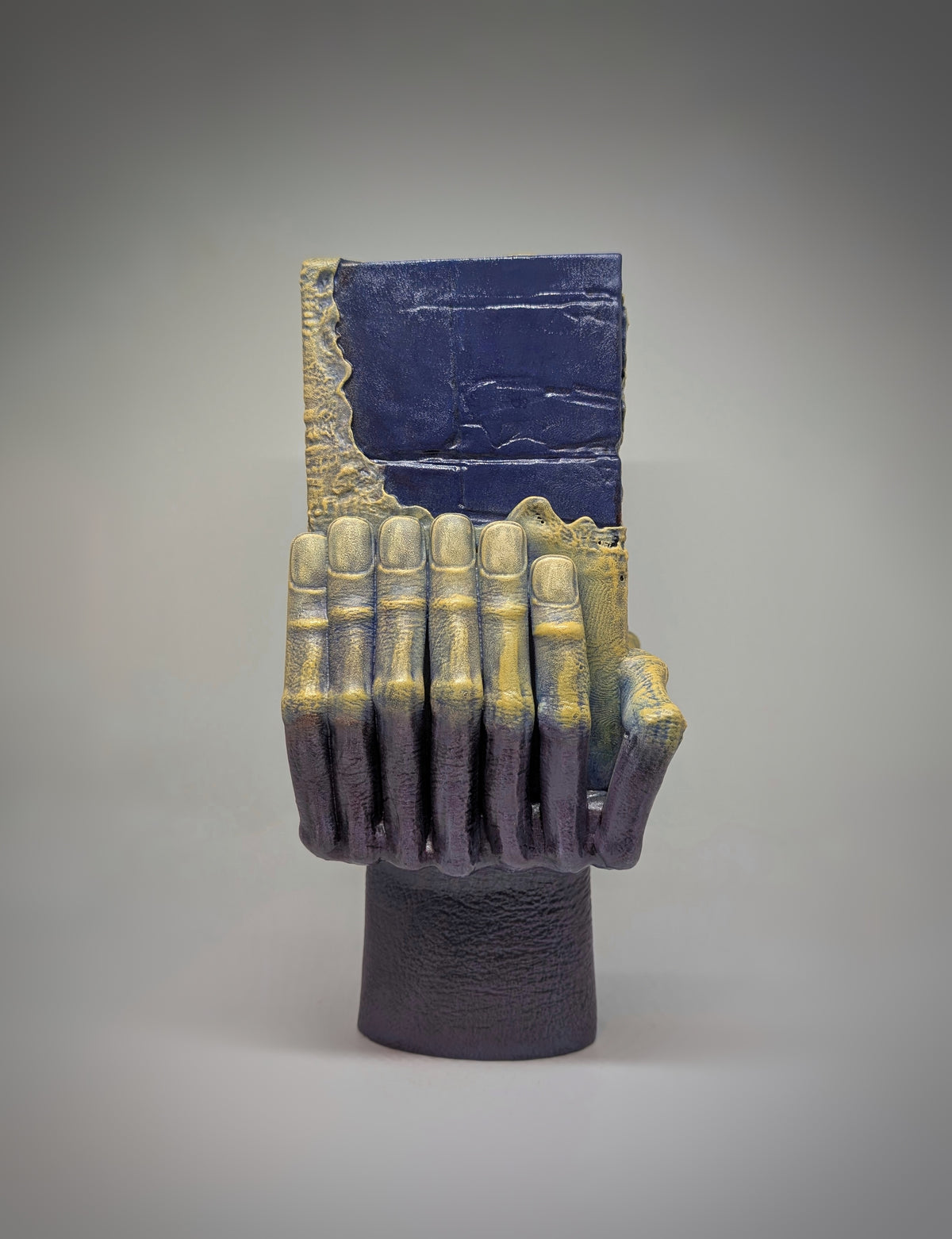 Inspired by Zdzisław Beksiński 3D Resin Sculpture Hand-Painted 10.8" (27.5 cm)