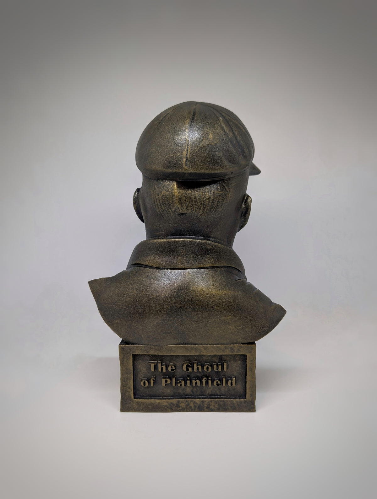 Ed Gein Bust - Hand-Painted 3D Resin Sculpture 10.83in (27.5cm)