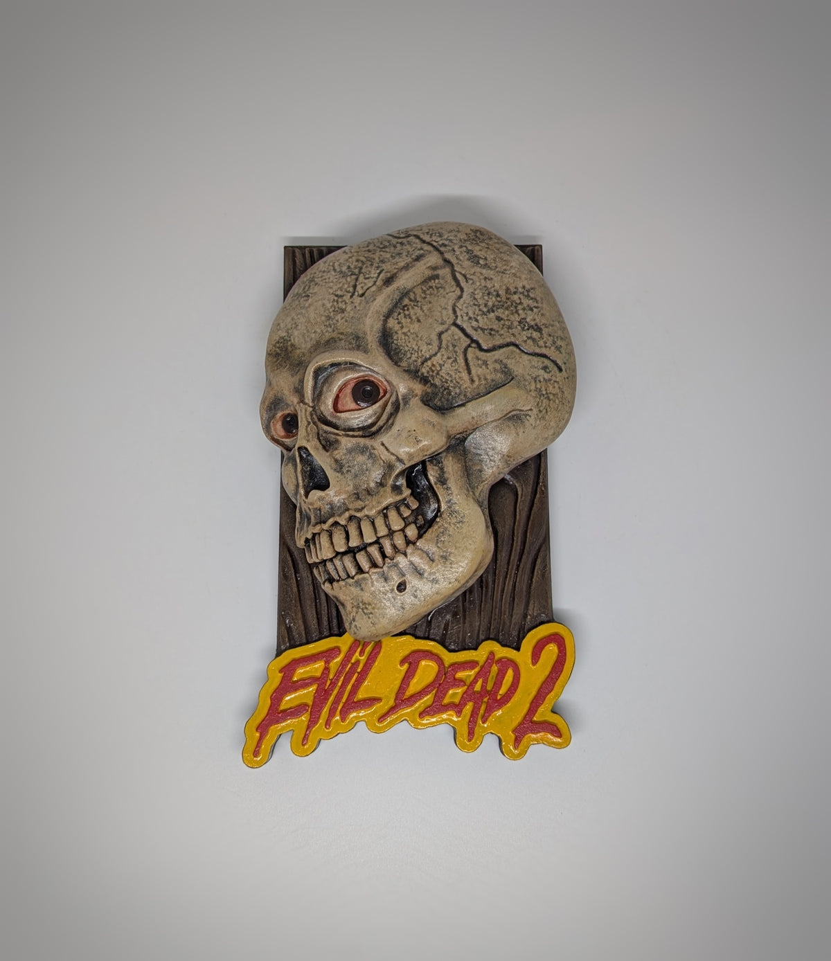 Evil Dead 2 Large Fridge Magnet Hand Painted 3D Resin Sculpture 6.7in (17cm)